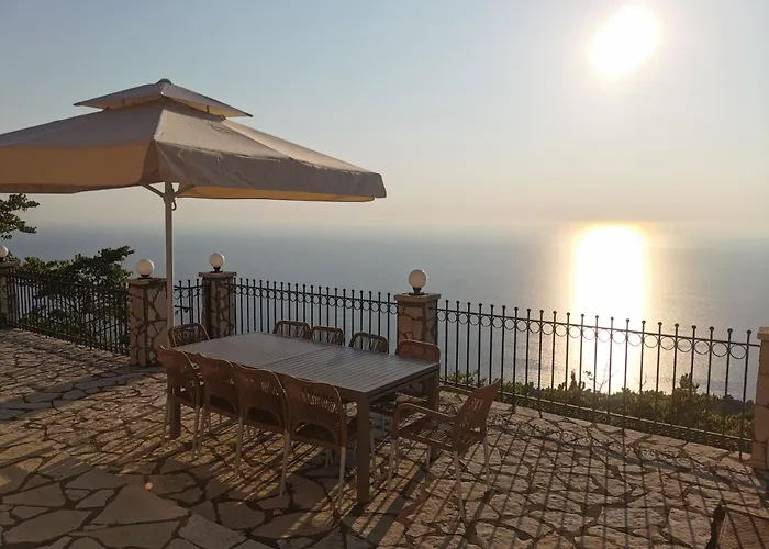 Lefkada Sunset 别墅 Kalamítsi